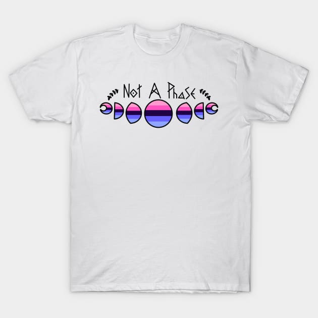 Not a Phase- Omnisexual T-Shirt by Beelixir Illustration